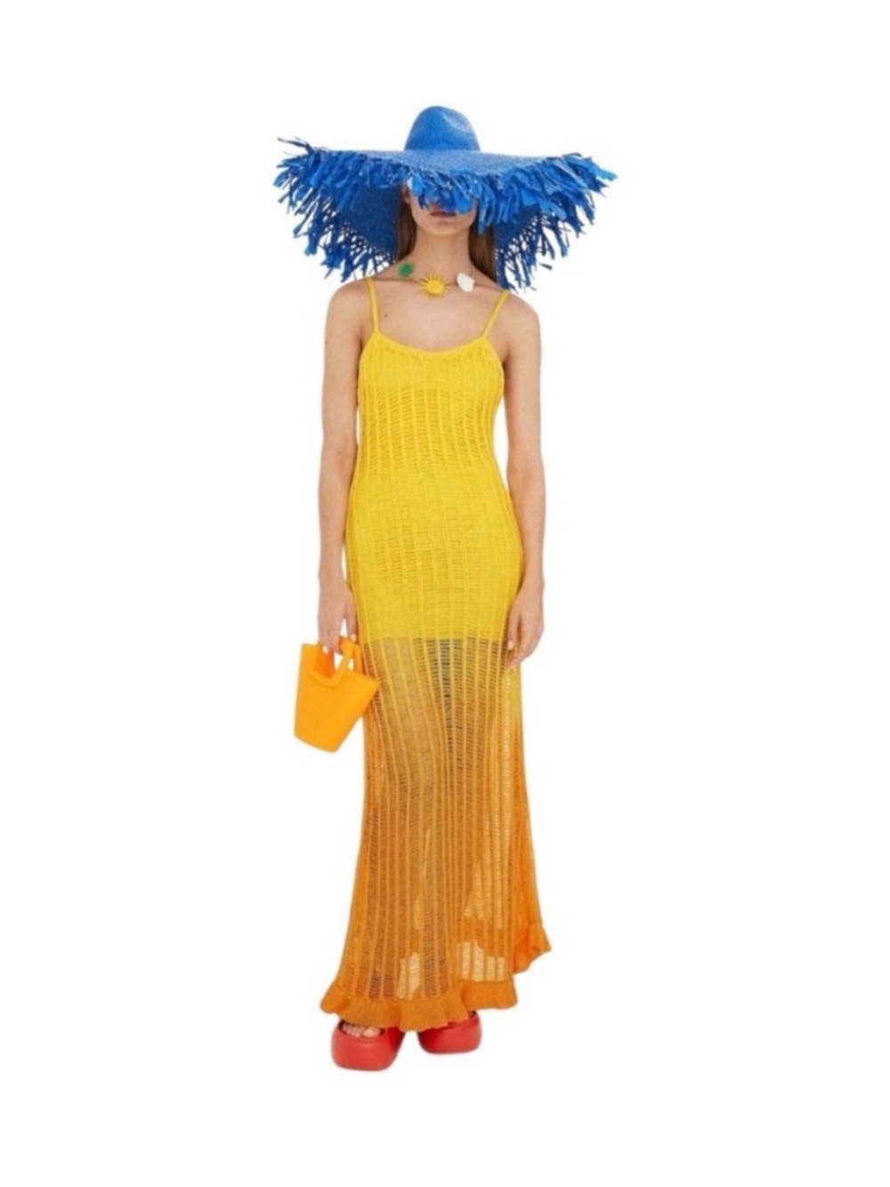 Simon Miller x Mango Ombre Knit Maxi Dress